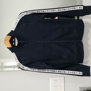 Tory Burch Sport navy blue track jacket Small